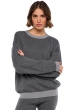 Baumwolle & Cashmere kaschmir pullover damen baumwolle cashmere stormie black grey marl l